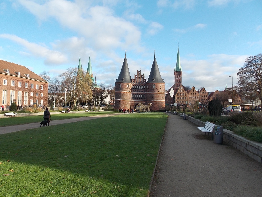 Lübeck Weihnachten 2019 Holstentor
