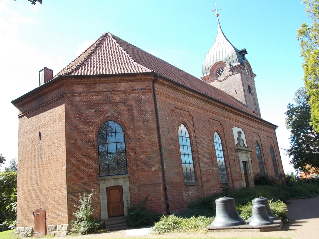Jakobsweg via Jutlandica Camino de Santiago Peter-Pauls-Kirche Hohenwestedt
