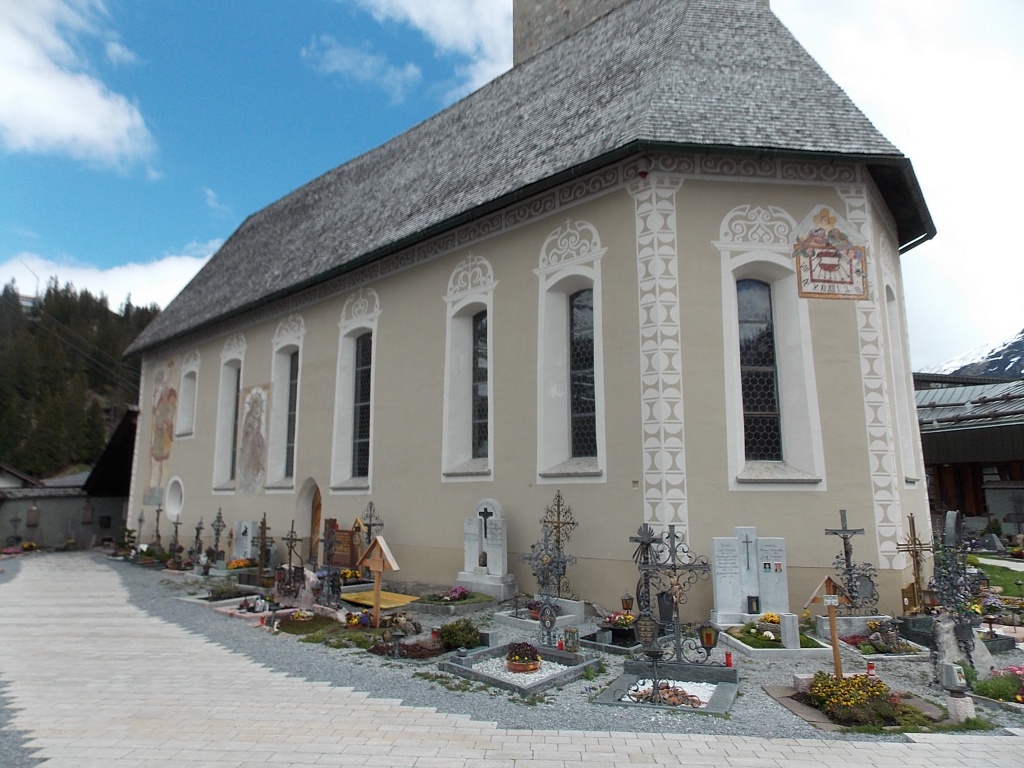 Alte St. Nikolaus Kirche Lech Arlberg