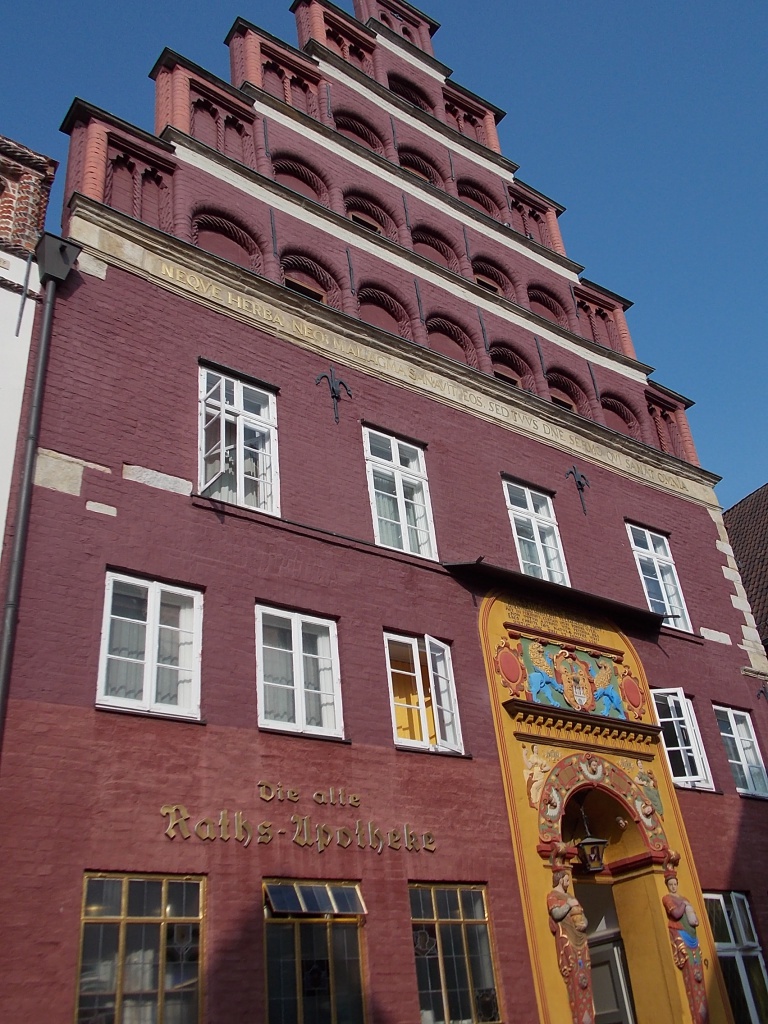 Lüneburg Große Bäckerstraße Die Alte Raths-Apotheke