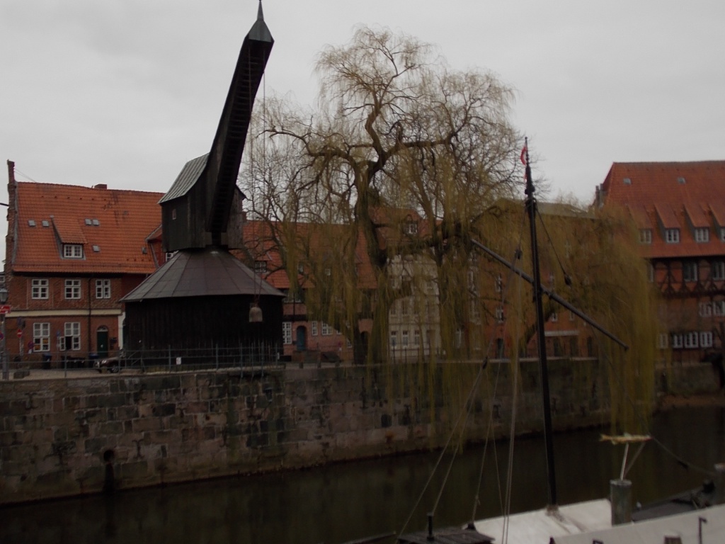 Lüneburg Alter Kran im Lüneburger Hafen