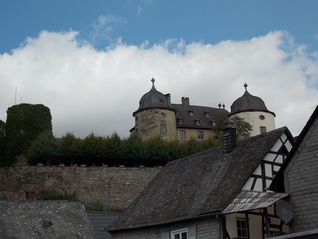 Gemünden Schloss Deutsche Alleenstrasse Etappe 5