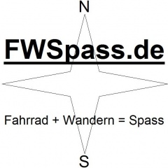 Anzeige FWSpass.de Fahrrad + Wandern = Spass