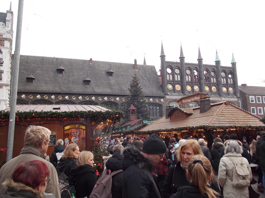 Lübeck Markt 2018 Weihnachtsmarkt
