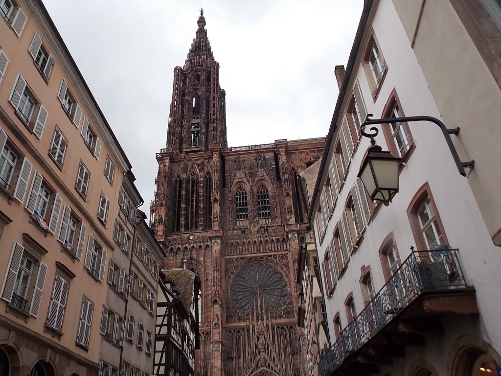 Elsass Cathédrale Notre Dame de Straßburg