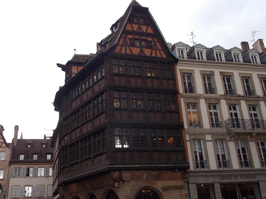 Alsace Strasbourg Place de la Cathédrale