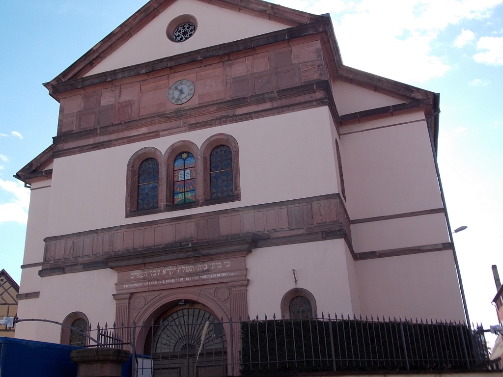 Elsass Alsace Colmar Synagoge