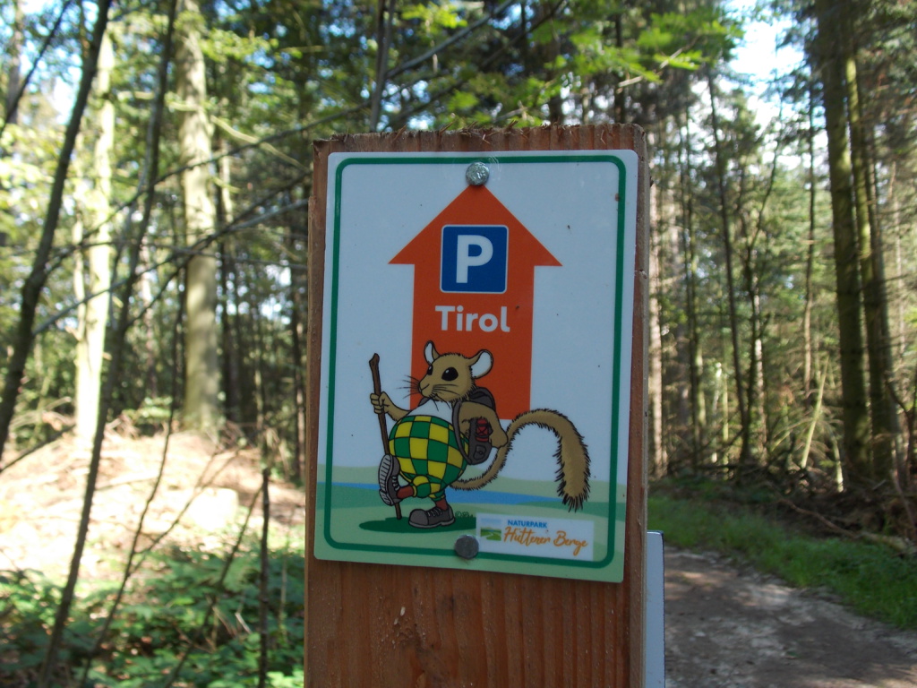 Wanderroute 7 Brekendorfer Forst Parkplatz Tirol