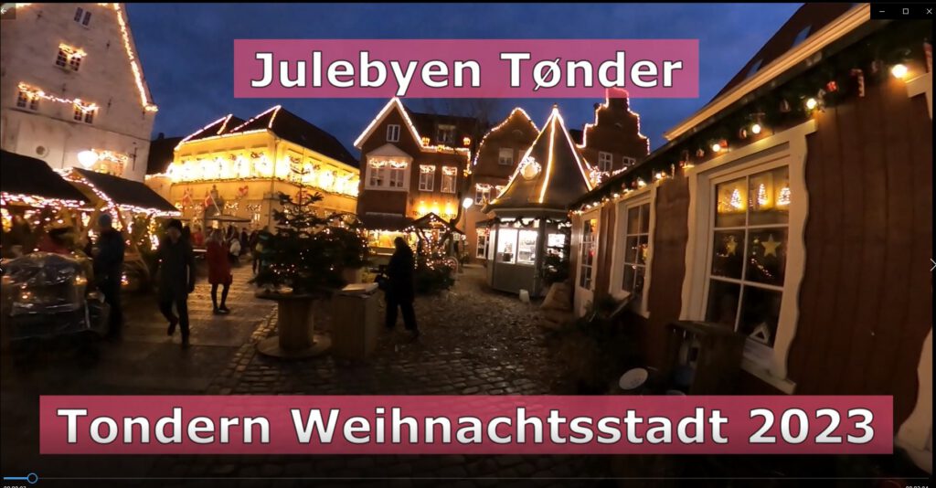 Tondern Weihnachtsstadt Julebyen Tønder l YouTube
